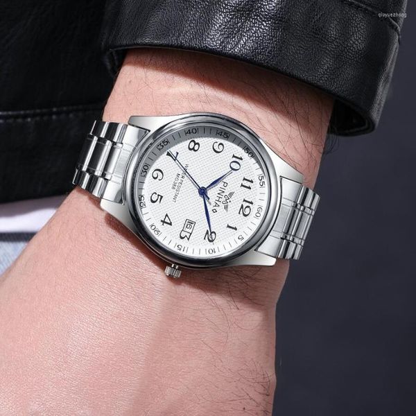 wristwatches 2022 quality designer full stainless steel men quartz watches relogio masculino fashion montre homme clock, Slivery;brown
wristwatches 2022 quality designer full stainless steel men quartz watches relogio masculino fashion montre homme clock, Slivery;brown
