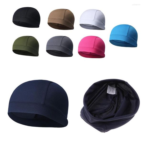 Image of Cycling Caps Adults Unisex Soft Under Helmet Liner Riding Outdoor Sports Skull Hat For Camping Fishing Hunting Hiking