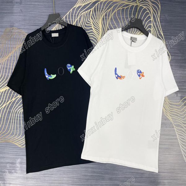 21ss men women designer t shirts polos embroidery letters paris clothes short sleeve mens shirt tag purple blue black 052520, White;black
21ss men women designer t shirts polos embroidery letters paris clothes short sleeve mens shirt tag purple blue black 052520, White;black