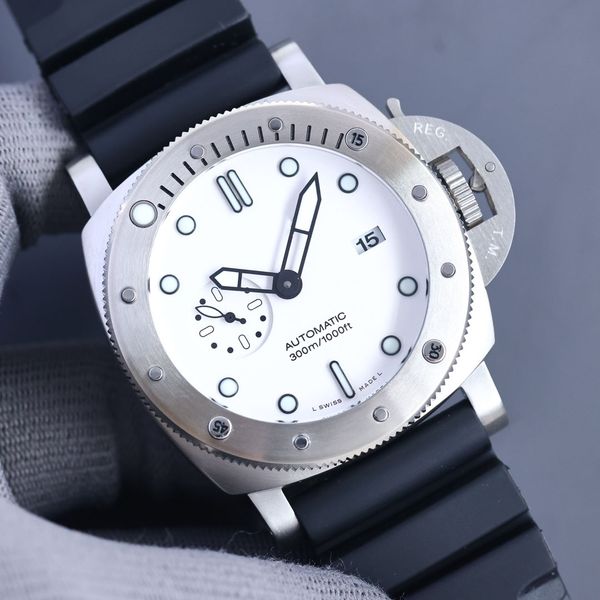 men's watch stainless steel bezel automatic movement 44mm steel super luminous diving 50 meters sapphire luxury, Slivery;brown
men's watch stainless steel bezel automatic movement 44mm steel super luminous diving 50 meters sapphire luxury, Slivery;brown