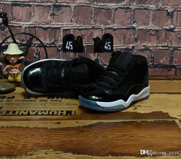 & kids shoes retro eleven 11 space jam 45 children boys girls 11s jams sneakers come with boxgcla, Black
& kids shoes retro eleven 11 space jam 45 children boys girls 11s jams sneakers come with boxgcla, Black