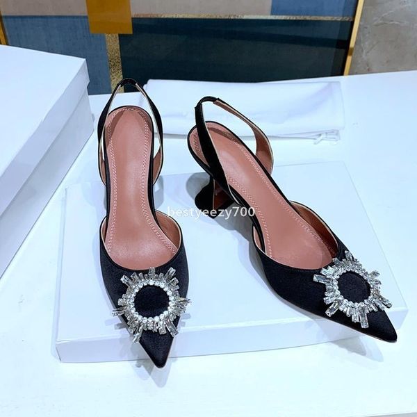 sandal amina muaddi real silk crystal heels dress shoes womens extreme high ladies pumps elegant for woman fashion designer shoe crv, Black
sandal amina muaddi real silk crystal heels dress shoes womens extreme high ladies pumps elegant for woman fashion designer shoe crv, Black
