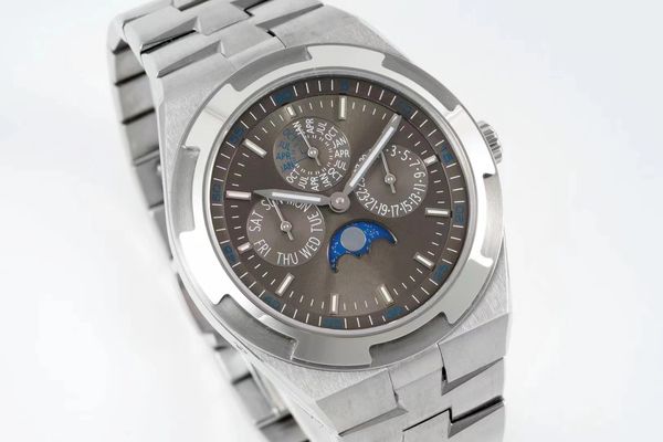 men's mechanical watch 41.5mm 316l fine steel coffee color literal 1120qp/1 super movement automatic chain calendar multifunctional tim, Slivery;brown
men's mechanical watch 41.5mm 316l fine steel coffee color literal 1120qp/1 super movement automatic chain calendar multifunctional tim, Slivery;brown