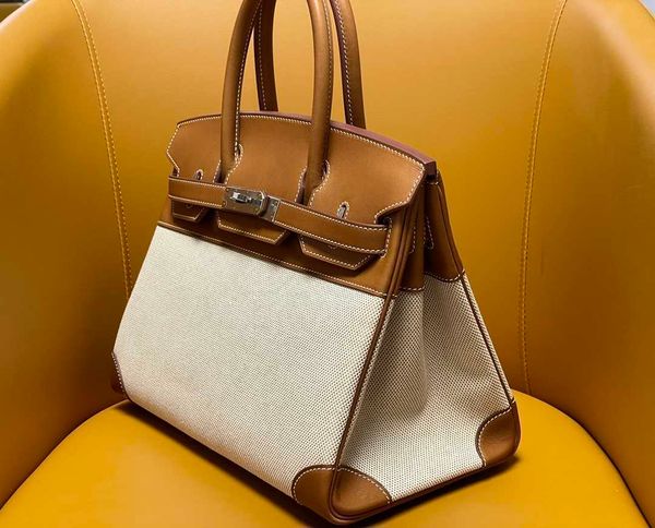 herme birkin bags bk30 saddle leather canvas full manual high end cowhide wax thread sewn large capacity ayw
herme birkin bags bk30 saddle leather canvas full manual high end cowhide wax thread sewn large capacity ayw