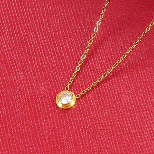designer luxury fashion necklace women stainless steel couple diamond pendant jewelry for neck christmas gifts women accessories wholesale, Silver
designer luxury fashion necklace women stainless steel couple diamond pendant jewelry for neck christmas gifts women accessories wholesale, Silver