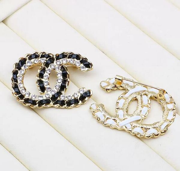 brand designer letters brooch fashion famous women double inlay pearl luxury couples black white leather crystal rhinestone suit pin jewelry, Gray
brand designer letters brooch fashion famous women double inlay pearl luxury couples black white leather crystal rhinestone suit pin jewelry, Gray