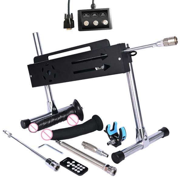 costumes dual control powerful machine with attachments masturabtion machine pumping gun for couple women and men toy cosplay, Black
costumes dual control powerful machine with attachments masturabtion machine pumping gun for couple women and men toy cosplay, Black