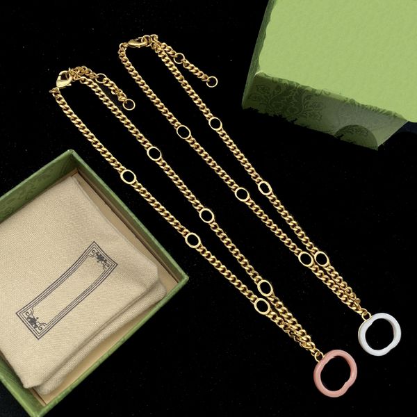fashion vintage round double letter necklace women's jewelry layered accessories for designer gifts pendant jewelrys for christmas, Silver
fashion vintage round double letter necklace women's jewelry layered accessories for designer gifts pendant jewelrys for christmas, Silver