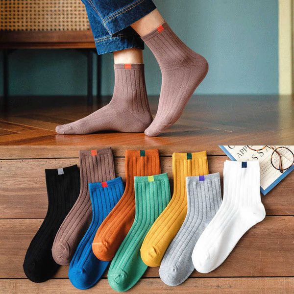 men's socks dreamlikelin 4 pairs/lots spring summer harajuku man color block business casual sports set cotton breathable socks, Black
men's socks dreamlikelin 4 pairs/lots spring summer harajuku man color block business casual sports set cotton breathable socks, Black