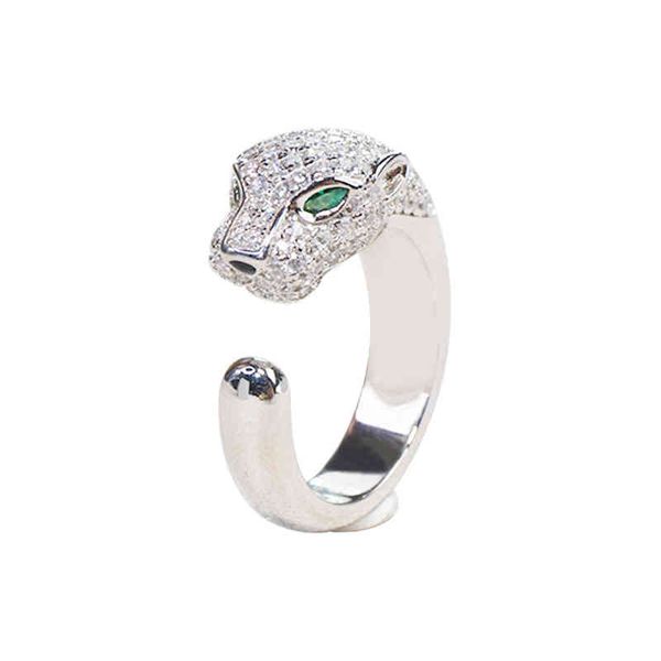 fashion s925 silver leopard head ring personality exaggerated open half diamond couple finger
fashion s925 silver leopard head ring personality exaggerated open half diamond couple finger