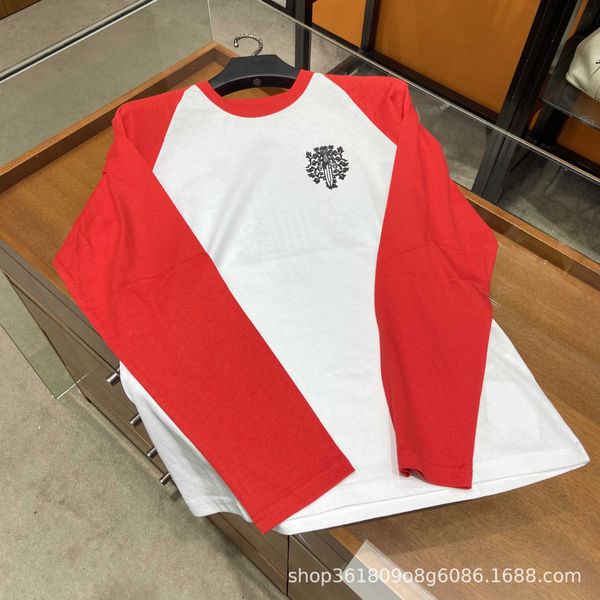chorme hoody fashion development of new sword printed long sleeve bottoming color contrast neck for men and women hearts hoodie t-shirt sans, Black
chorme hoody fashion development of new sword printed long sleeve bottoming color contrast neck for men and women hearts hoodie t-shirt sans, Black