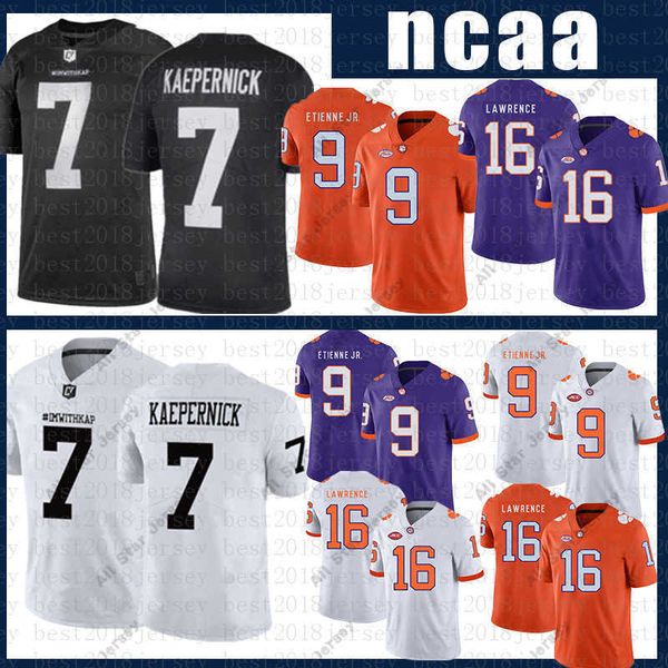 american college football wear nick bosa white dwayne haskins jr college zsdv jersey ncaa tom brady trevor lawrence 9 travis etienne jr. 7 c, Black
american college football wear nick bosa white dwayne haskins jr college zsdv jersey ncaa tom brady trevor lawrence 9 travis etienne jr. 7 c, Black
