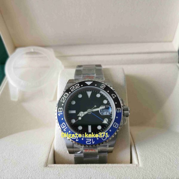 super 116710 40mm waterproof mens watches cal.3186 movement stainless 904l ceramic bezel sapphire luminous automatic mechanical men watch wr, Slivery;brown
super 116710 40mm waterproof mens watches cal.3186 movement stainless 904l ceramic bezel sapphire luminous automatic mechanical men watch wr, Slivery;brown