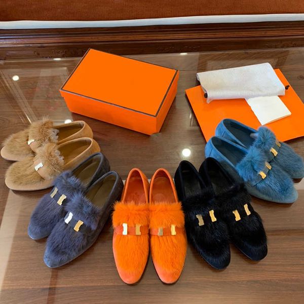 flat womens dress shoes women shoe fashion luxury designer classic h buckle decoration mink hair low heel loafers leather four seasons with, Black
flat womens dress shoes women shoe fashion luxury designer classic h buckle decoration mink hair low heel loafers leather four seasons with, Black