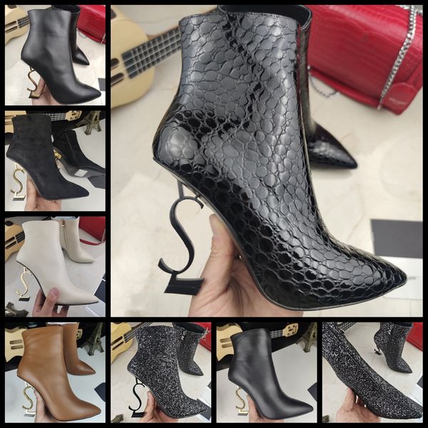 designer boots paris luxury brand boot genuine leather martin ankle booties woman short boot sneakers trainers slipper sandals by shoebrand, Black
designer boots paris luxury brand boot genuine leather martin ankle booties woman short boot sneakers trainers slipper sandals by shoebrand, Black