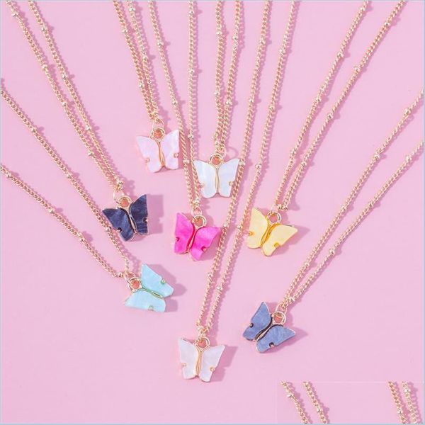 pendant necklaces sweet acrylic color butterfly necklace for women long wild clavicle chain pendant refined stylish gift drop delive dhstg, Silver
pendant necklaces sweet acrylic color butterfly necklace for women long wild clavicle chain pendant refined stylish gift drop delive dhstg, Silver