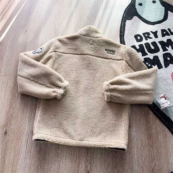 mens and womens jacket polar fleece lamb wool human made embroidered letters love retro zipper coat, Black;brown
mens and womens jacket polar fleece lamb wool human made embroidered letters love retro zipper coat, Black;brown