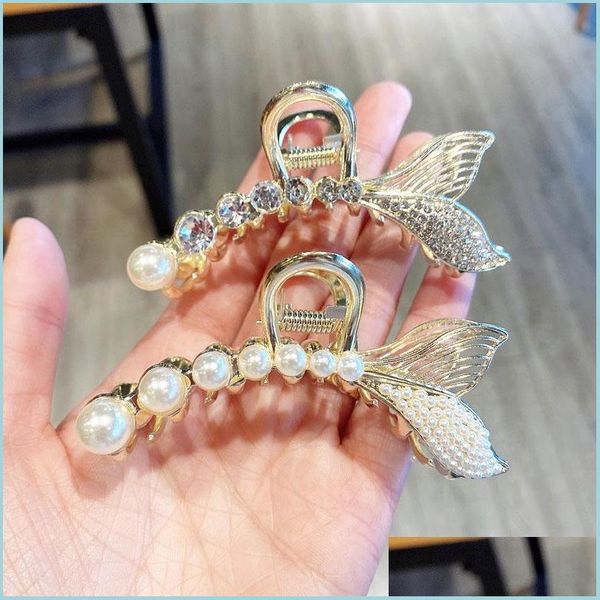 hair pins pearl hairclips women hairpin fish tail hair claws girls barrette clip hairgrips fashion accessories headwear 2 styles dro dhdt2, Black;brown
hair pins pearl hairclips women hairpin fish tail hair claws girls barrette clip hairgrips fashion accessories headwear 2 styles dro dhdt2, Black;brown