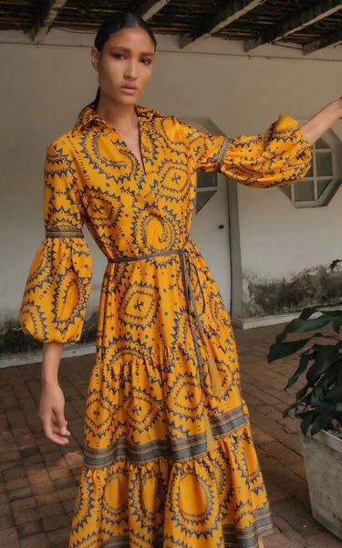 casual dresses 2022 european designers design new v-neck cotton print dress in autumn, Black;gray
casual dresses 2022 european designers design new v-neck cotton print dress in autumn, Black;gray