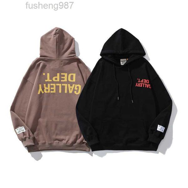 men's hoodies sweatshirts american fashion galleryes dept inverted letter printed hooded sweater for men and women street 01, Black
men's hoodies sweatshirts american fashion galleryes dept inverted letter printed hooded sweater for men and women street 01, Black