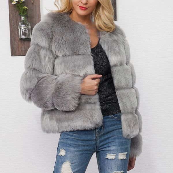 faux fur fox winter fur coat women clothes quality overcoat plus size thicken warm coats female, Black
faux fur fox winter fur coat women clothes quality overcoat plus size thicken warm coats female, Black
