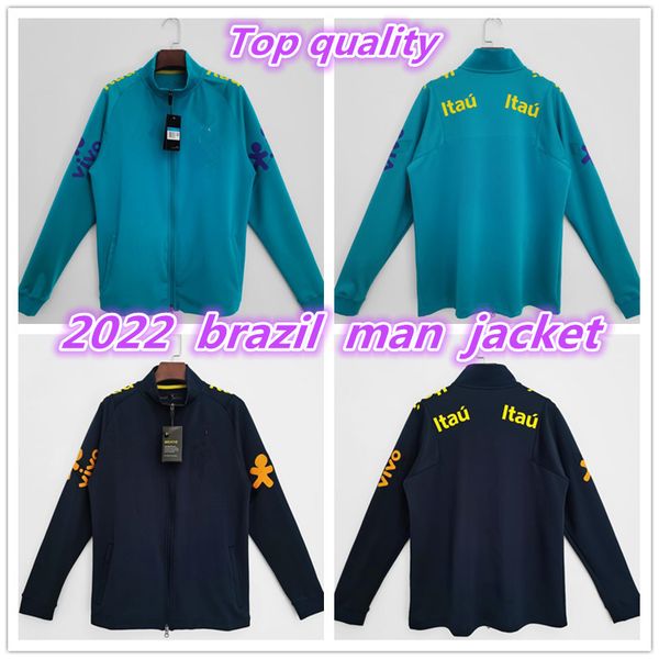 2022 2023 soccer wear brazil tracksuit jacket long zipper brasil camiseta de futbol richarlison g.jesus coutinho hooded sweater training sui, Black
2022 2023 soccer wear brazil tracksuit jacket long zipper brasil camiseta de futbol richarlison g.jesus coutinho hooded sweater training sui, Black