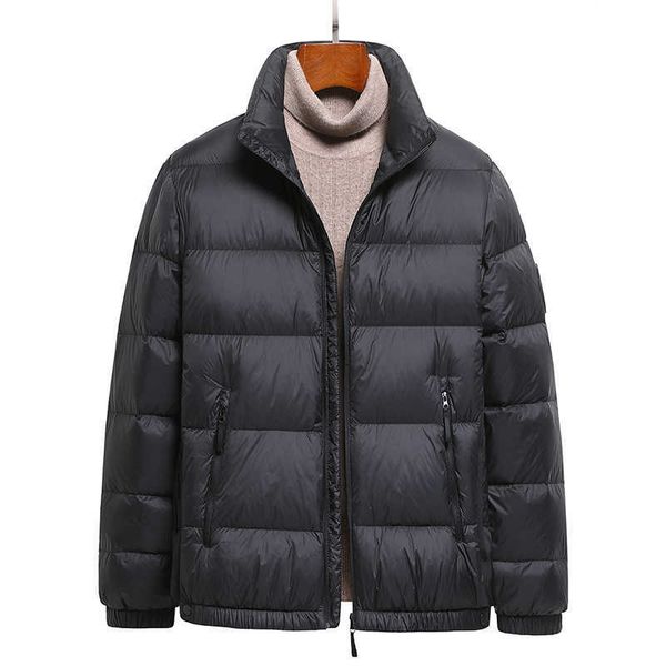 2022 new men's stand collar short middle and young jacket light and thin, Black
2022 new men's stand collar short middle and young jacket light and thin, Black