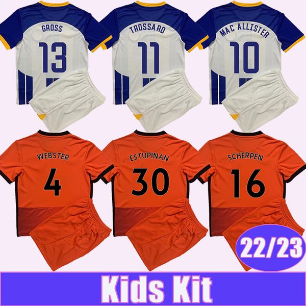 2223 mwepu trossard kids kit soccer jerseys mac allister estupinan webster home away child suit football shirts, Black
2223 mwepu trossard kids kit soccer jerseys mac allister estupinan webster home away child suit football shirts, Black