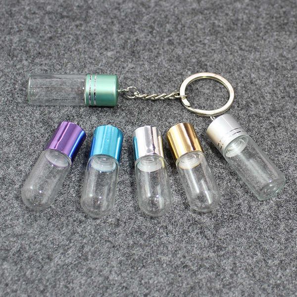 keychains 2pcs 35x15mm/45 glass bottle key ring pendant perfume dispensing small keychain friend gift for her g221026, Silver
keychains 2pcs 35x15mm/45 glass bottle key ring pendant perfume dispensing small keychain friend gift for her g221026, Silver