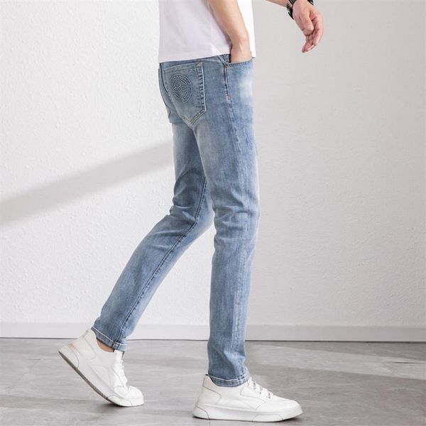 spring autumn 2022 men's smart elastic jeans business fashion straight regular stretch denim trousers men jeans size28-362874, Blue
spring autumn 2022 men's smart elastic jeans business fashion straight regular stretch denim trousers men jeans size28-362874, Blue