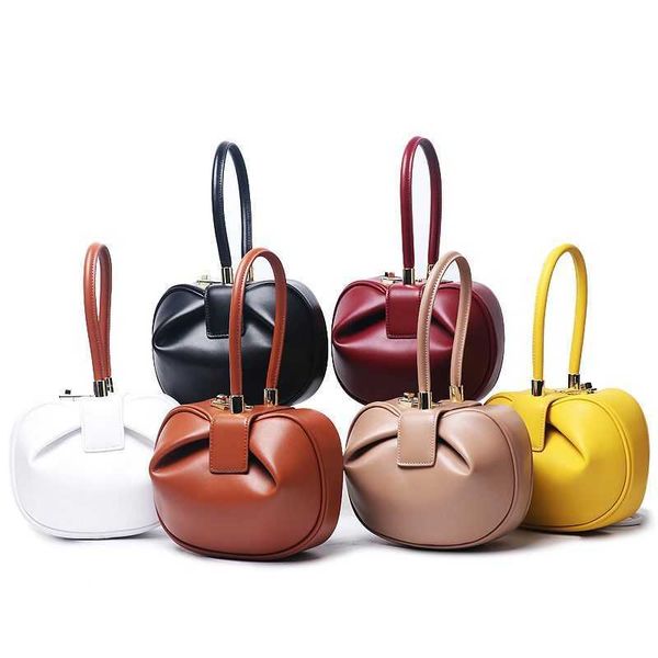 2022 personalized dumpling bag custom mini wrist genuine leather designer s women handbags ladies
2022 personalized dumpling bag custom mini wrist genuine leather designer s women handbags ladies
