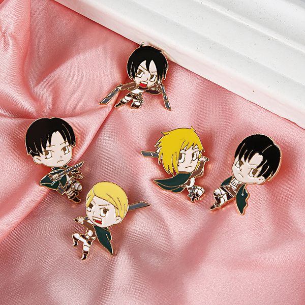 other fashion accessories attack on titan cute anime movies games hard enamel pins collect metal cartoon brooch backpack hat bag collar lape, Silver
other fashion accessories attack on titan cute anime movies games hard enamel pins collect metal cartoon brooch backpack hat bag collar lape, Silver