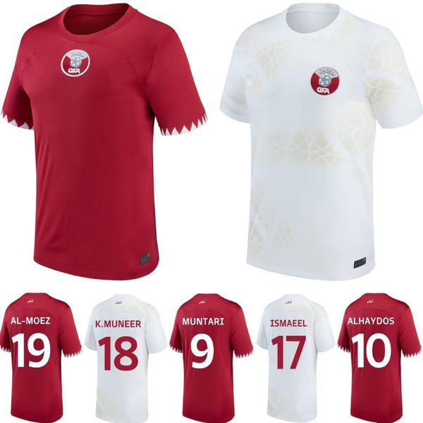 22 23 qatar soccer jerseys world cup national team football shirts men kids alhaydos afif ali hatem haydos boudiaf hassan muntari asad home, Black;blue
22 23 qatar soccer jerseys world cup national team football shirts men kids alhaydos afif ali hatem haydos boudiaf hassan muntari asad home, Black;blue