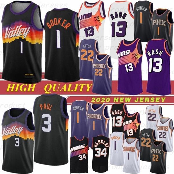 college wearsdevin 1 booker chris 3 paul deandre 22 ayton man jersey steve 13 nash ncaa 2020 new basketball jerseys 34 barkley 1 booker 3 pa, Black 
college wearsdevin 1 booker chris 3 paul deandre 22 ayton man jersey steve 13 nash ncaa 2020 new basketball jerseys 34 barkley 1 booker 3 pa, Black