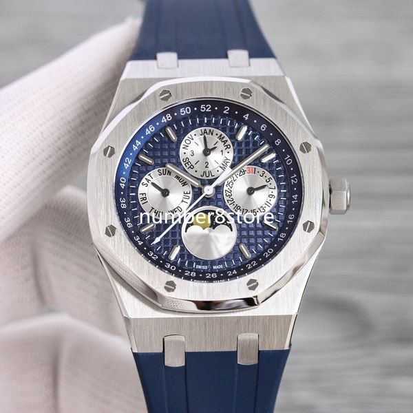 26574st perpetual calendar mens watch green dial stainless steel swiss 5134 automatic sapphire crystal luxury wristwatch water resistance 50, Slivery;brown
26574st perpetual calendar mens watch green dial stainless steel swiss 5134 automatic sapphire crystal luxury wristwatch water resistance 50, Slivery;brown