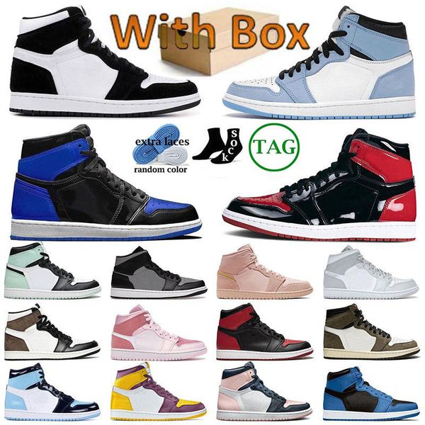 basketball shoes jumpman 1 bred patent high 1s university blue unc patent leather hyper royal mocha homage to sport designer sneakers traine
basketball shoes jumpman 1 bred patent high 1s university blue unc patent leather hyper royal mocha homage to sport designer sneakers traine