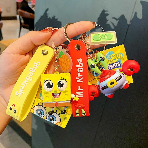 keychains kawaii cartoon sponge ocs crab keychain cute bag pendant accessories key ring girl christmas gift g221026, Silver
keychains kawaii cartoon sponge ocs crab keychain cute bag pendant accessories key ring girl christmas gift g221026, Silver