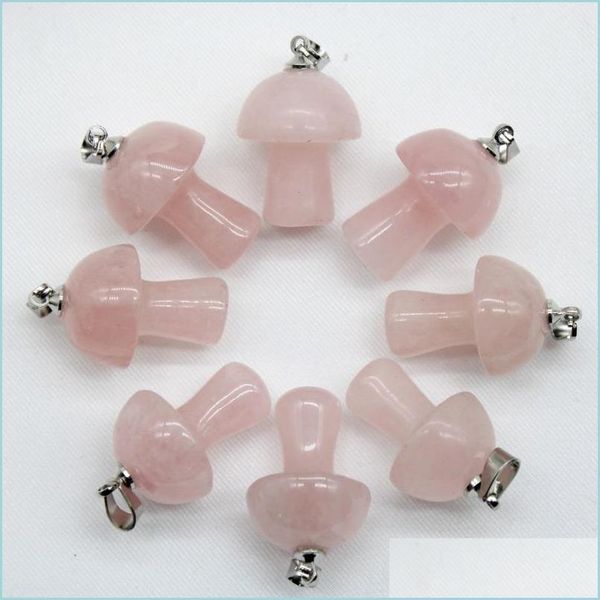 charms mini mushroom natural crystal stone charms rose quartz stones pendant for diy jewelry making necklace accessories wholesale d dh1kn, Bronze;silver
charms mini mushroom natural crystal stone charms rose quartz stones pendant for diy jewelry making necklace accessories wholesale d dh1kn, Bronze;silver