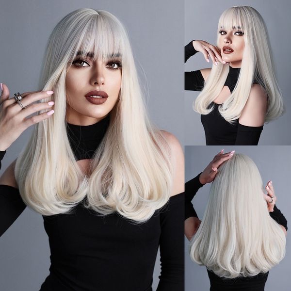 wig european long curly hair rose net bangs platinum pear flower curl wig cover, Black
wig european long curly hair rose net bangs platinum pear flower curl wig cover, Black