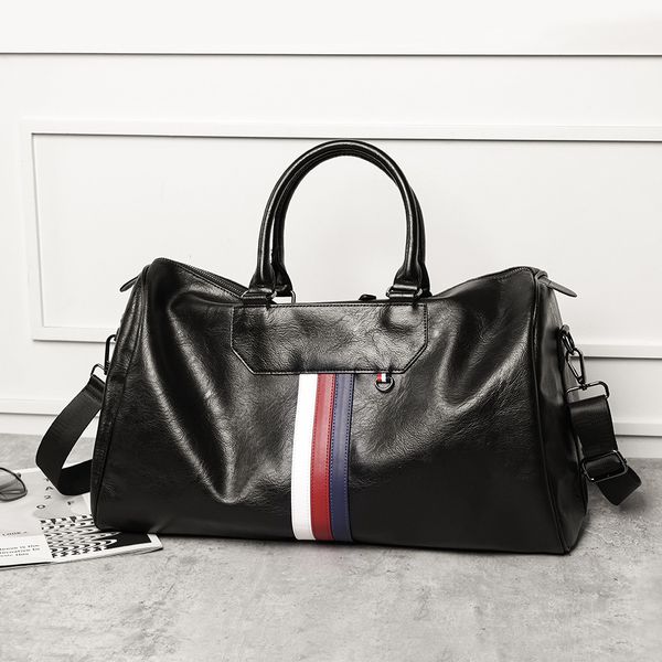 wholesale factory men shoulder bags outdoor sports fitness leisure leather travel bag black joker striped handbag street trend contrast fash
wholesale factory men shoulder bags outdoor sports fitness leisure leather travel bag black joker striped handbag street trend contrast fash