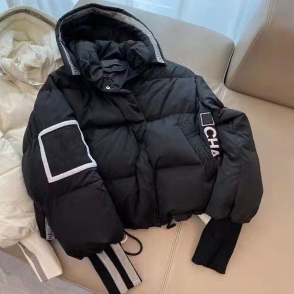 r outwear down jackets trend luxurys woman winter hooded coats elastic sleeve design classic letter sml, Black
r outwear down jackets trend luxurys woman winter hooded coats elastic sleeve design classic letter sml, Black