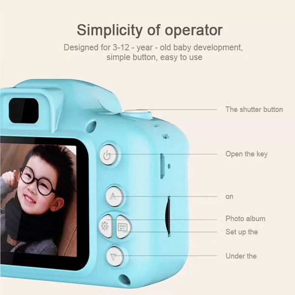 2022 digital cameras kids mini slr cute 2mp cam cartoon toys for christmas gift 2.0 inches screen xmas
2022 digital cameras kids mini slr cute 2mp cam cartoon toys for christmas gift 2.0 inches screen xmas