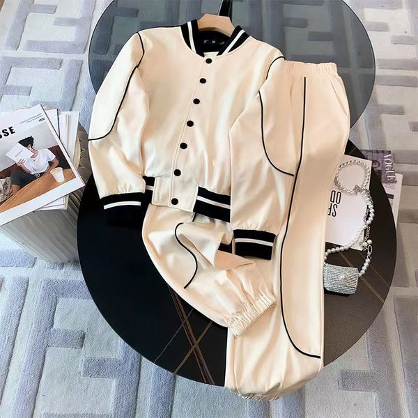 women's two piece pants casual suits designers jackets coats for women long sleeve zipper jacket cool girls streetwear womens clothing, White
women's two piece pants casual suits designers jackets coats for women long sleeve zipper jacket cool girls streetwear womens clothing, White