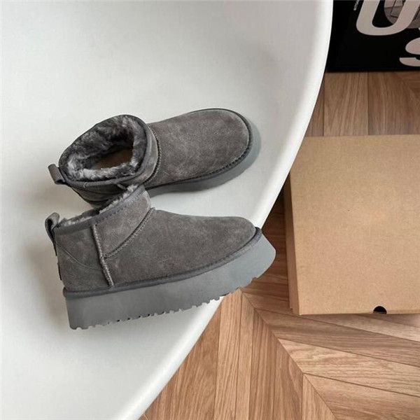 winter ultra mini platform boot designer ankle snow fur boot australia warm booties for woman real leather antelope brown, Black
winter ultra mini platform boot designer ankle snow fur boot australia warm booties for woman real leather antelope brown, Black