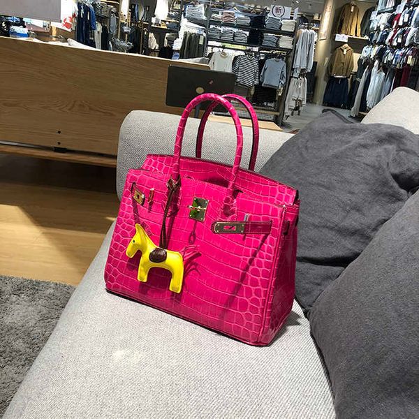 new birkins bags crocodile real leather cowhide handbag women's shoulder fashion sweet high-grade messenger women large ayw classical l
new birkins bags crocodile real leather cowhide handbag women's shoulder fashion sweet high-grade messenger women large ayw classical l