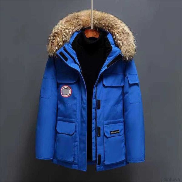 men's down parkas canada winter work clothes jacket outdoor thickened fashion warm keeping couple live broadcast canadian goose hoodie, Black
men's down parkas canada winter work clothes jacket outdoor thickened fashion warm keeping couple live broadcast canadian goose hoodie, Black