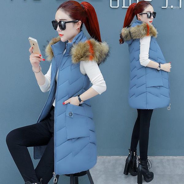 women's vests autumn and winter korean down cotton vest women parkas 2022 mid-length slim plus size fur collar waistcoat jacket coat m1, Black;white
women's vests autumn and winter korean down cotton vest women parkas 2022 mid-length slim plus size fur collar waistcoat jacket coat m1, Black;white