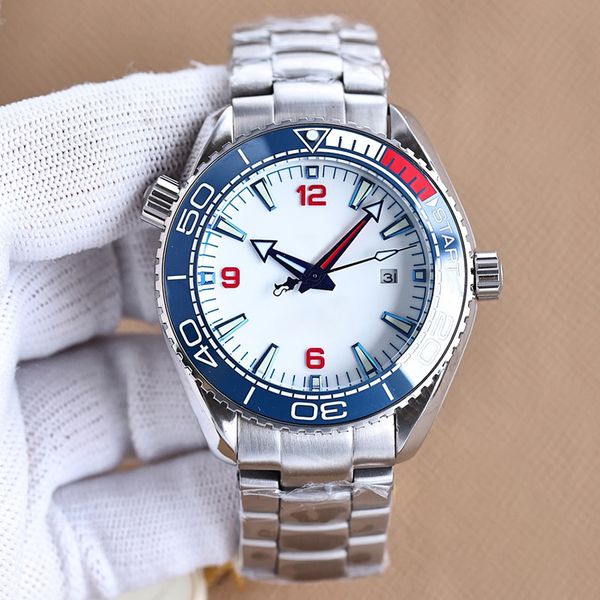 watch automatic mechanical men 43.5mm ceramic stainless steel waterproof 904l ocean wristband wristwatch business sapphire wristwatches, Silver
watch automatic mechanical men 43.5mm ceramic stainless steel waterproof 904l ocean wristband wristwatch business sapphire wristwatches, Silver