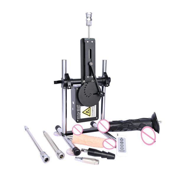 costumes adjustable 360 machine for women powerful automatic love machine gun with different attachment toys product cosplay, Black
costumes adjustable 360 machine for women powerful automatic love machine gun with different attachment toys product cosplay, Black