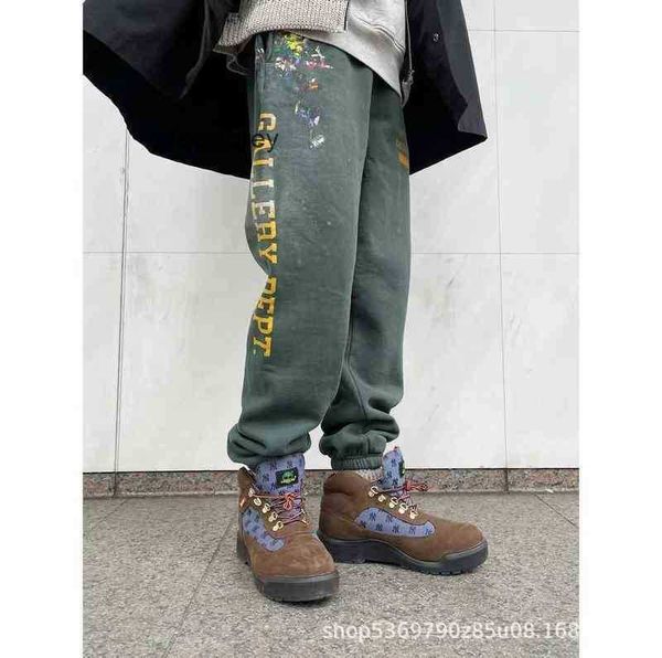 trendy galleryes classic pants dept hand-painted 22ss graffiti remake high street bea, Black
trendy galleryes classic pants dept hand-painted 22ss graffiti remake high street bea, Black
